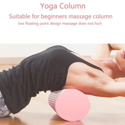 Rouleau de yoga en mousse pour Fitness ensemble de balles de cacahuètes bloc de Pilates rouleau