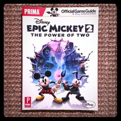 Disney Other | Disney Epic Mickey 2: The Power Of Two Game Guide | Color: Blue | Size: Os