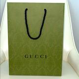 Gucci Bags | Gucci Original Paper Bag | Color: Black/Green | Size: 13” X 10”
