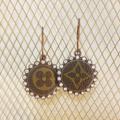 Louis Vuitton Jewelry | Louis Vuitton Upcycled Earrings | Color: Brown | Size: Os