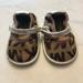 Michael Kors Shoes | Michael Kors Logo Baby Mary Jane Crib Shoes Sz 1 | Color: Brown | Size: 1bb