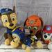 Disney Other | Disney Paw Patrol Marshall Plush Toy Set Lot Chase | Color: Brown/Black | Size: Os