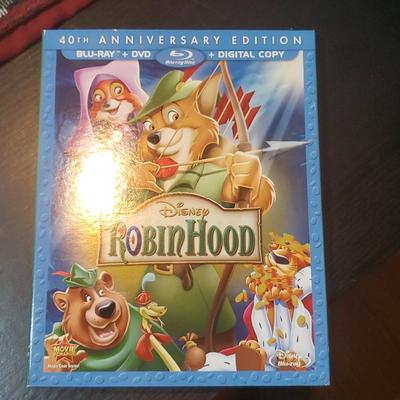 Disney Media | Disney Robin Hood 40th Anniversary Edition Dvd | Color: Blue | Size: Os