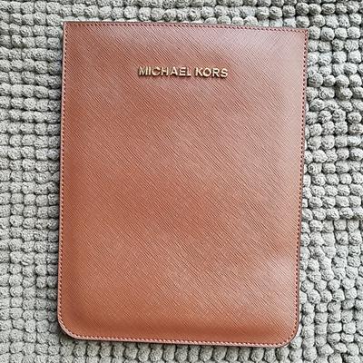 Michael Kors Accessories | Michael Kors Ipad Notepad Kindle Case | Color: Brown/Gold | Size: Os