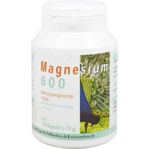 Endima – MAGNESIUM 600 Kapseln Mineralstoffe