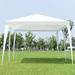 FRESCOLY 10' X 20' Outdoor Party Wedding Canopy Gazebo Pavilion Event Tent Metal/Steel/Soft-top in Gray/White | 102 H x 120 W x 240 D in | Wayfair