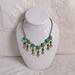 J. Crew Jewelry | J.Crew Art Deco Statement Necklace | Color: Gold/Silver | Size: Os