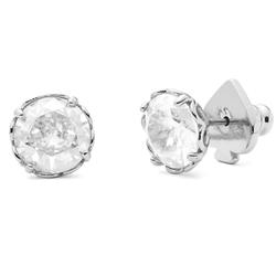 Kate Spade Jewelry | Kate Spade ‘That Sparkle’ Round Studs In Silver | Color: Silver | Size: Os