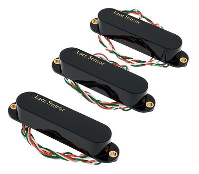 Lace Pickups Sensor Gold 3 Pack BK