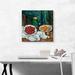 ARTCANVAS Still Life w/ Cherries & Peaches 1887 by Paul Cezanne - Wrapped Canvas Painting Print Canvas | 18 H x 18 W x 1.5 D in | Wayfair