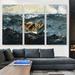 ARTCANVAS The Gulf Stream 1899 by Winslow Homer - 3 Piece Wrapped Canvas Painting Print Set Canvas | 60 H x 90 W x 1.5 D in | Wayfair