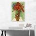 ARTCANVAS Red Poppies & Daisies 1890 by Vincent Van Gogh - Wrapped Canvas Painting Print Canvas | 26 H x 18 W x 1.5 D in | Wayfair GOGH49-1L-26x18