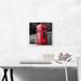 ARTCANVAS Red London England Telephone Kiosk Booth - Wrapped Canvas Graphic Art Print Canvas, Wood in Gray/Red | 12 H x 12 W x 0.75 D in | Wayfair