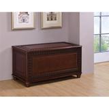 Alcott Hill® Peraza Blanket Chest Solid Wood + Manufactured Wood in Brown | 22 H x 40 W x 21 D in | Wayfair 499DB3C5EE1846FEA936770C88826BD8