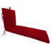 Sol 72 Outdoor™ 72" x 21" Outdoor Chaise Lounge Cushion w/ Ties & Loop Polyester | 3 H x 21 W x 47 D in | Wayfair CF93E0371F3C4D988DAF4FF1DD32ED3A