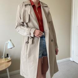 Madewell Jackets & Coats | Madewell Trench Jacket | Color: Tan | Size: Xs