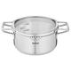 Tefal H8524435 Nordica Cooking Pot with lid, Stainless Steel, stainlesssteel