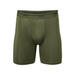 Soffe 951M Men's Compression Boxer Brief in Olive Drab Green size XL | Polyester/Spandex Blend