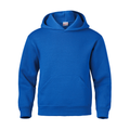 Soffe J9289 Juvenile Classic Hooded Sweatshirt in Royal Blue size Large | Cotton Polyester