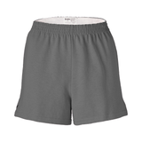 Soffe M037 Authentic Women's Junior Short in Gunmetal size Medium | Cotton Polyester