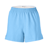 Soffe M037 Authentic Women's Junior Short in Light. Blue size Large | Cotton Polyester