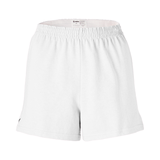 Soffe M037 Authentic Women's Junior Short in White size Medium | Cotton Polyester