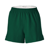 Soffe M037 Authentic Women's Junior Short in Dark Green size Small | Cotton Polyester