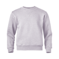 Soffe J9001 Juvenile Classic Crew Sweatshirt in Ash size Large | Cotton Polyester