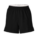 Soffe M037 Authentic Women's Junior Short in Black size Small | Cotton Polyester
