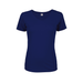 Delta 56535S Women's Dri 30/1's Performance Short Sleeve Top in Deep Navy Blue size 2X | Cotton/Polyester Blend