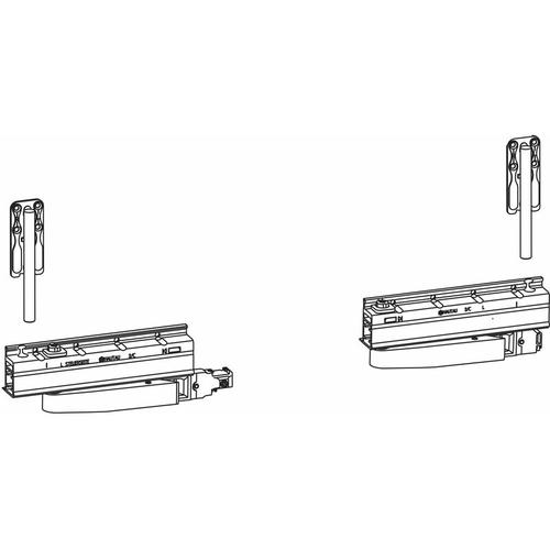 Atrium hks 160 s ohne Zentralverschluss,links, 160kg, 1 Grundkarton - Hautau