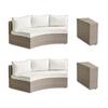 Pasadena Tailored Furniture Covers - Modular, Sofa, Sand - Frontgate