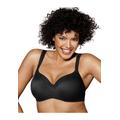 Plus Size Women's Amazing Shape Balconette Underwire Bra US4823 by Playtex in Black (Size 36 D)