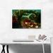 ARTCANVAS Basket Of Flowers by Eugene Delacroix - Wrapped Canvas Painting Canvas | 18 H x 26 W x 0.75 D in | Wayfair DELACR4-1S-26x18