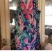 Lilly Pulitzer Dresses | Beautiful Lilly Pulitzer Dress Colors Amazing | Color: Blue/Pink | Size: 10