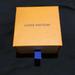 Louis Vuitton Other | Louis Vuitton Small Gift Box With Lv Blue Ribbon | Color: Blue/Gold | Size: 3.5” W X 2.25” H X 3.5” D