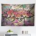 East Urban Home Urban Graffiti Tapestry, Wild Style Complex Creative Surreal Worlds Of Graffiti Comics & Paintings | 30 H x 45 W in | Wayfair