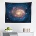 East Urban Home Ambesonne Outer Space Tapestry, Spiral Galaxy Expanse Beyond Milky Way Planet Astral Space Art | 23 H x 28 W in | Wayfair