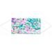 Lilly Pulitzer Accessories | Lilly Pulitzer Face Mask Lilly’s Favorite Things | Color: Blue/Pink | Size: Os