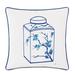 Eastern Accents Porcelain Canister Outdoor Square Pillow Cover & Insert Polyester/Polyfill/Sunbrella® | 20 H x 20 W x 6 D in | Wayfair 76C-ATE-1115