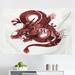 East Urban Home Ambesonne Dragon Tapestry, Japanese Dragon Tatsu Folk Noble Monster Theme, Fabric Wall Hanging Decor For Bedroom Living Room Dorm | Wayfair