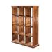 Canora Grey Worthen 48" W Cube Bookcase Wood in Black/Brown | 38 H x 48 W x 17 D in | Wayfair 596616A8B64840DB852D49B736842017