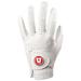 Men's White Utah Utes Golf Glove