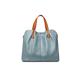 Women's Handbag In Soft Lichee Leather, Simple and Elegant Shoulder Bag with A Clutch, Magnetic Snap Tote, Best for Work, Travel and Everyday Use, 33 X 15 X 25 CM, Blue