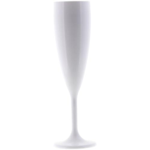 Q Squared NYC Champagnerglas, (Set, 4 tlg., x Gläser), Polycarbonat, 140 ml, 4-teilig weiß Champagnerglas Sektgläser Champagnergläser Gläser Glaswaren Haushaltswaren
