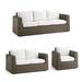 Small Vista Tailored Furniture Covers - 3 pc. Sofa Set, Gray - Frontgate