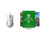 Razer Viper Mercury - Light Esports Gaming Mouse (Leichte beidhändige Gamer Maus mit 69g Gewicht, 5G Sensor, integrierter DPI-Speicher, RGB Chroma Beleuchtung) Weiß + Xbox Game Pass für PC (3 Monate)