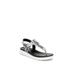 Women's Lincoln Sandal by Naturalizer in White Snake (Size 8 1/2 M)