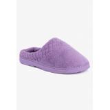 Women's Quilted Clog Slippers by MUK LUKS in Lavender (Size SMALL)