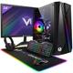 Vibox V-48 Gaming PC - 24" Monitor Bundle - AMD Ryzen 5 4500 Processor - Nvidia RTX 3050 8GB Graphics Card - 16GB RAM - 1TB SSD - Windows 11 - WiFi